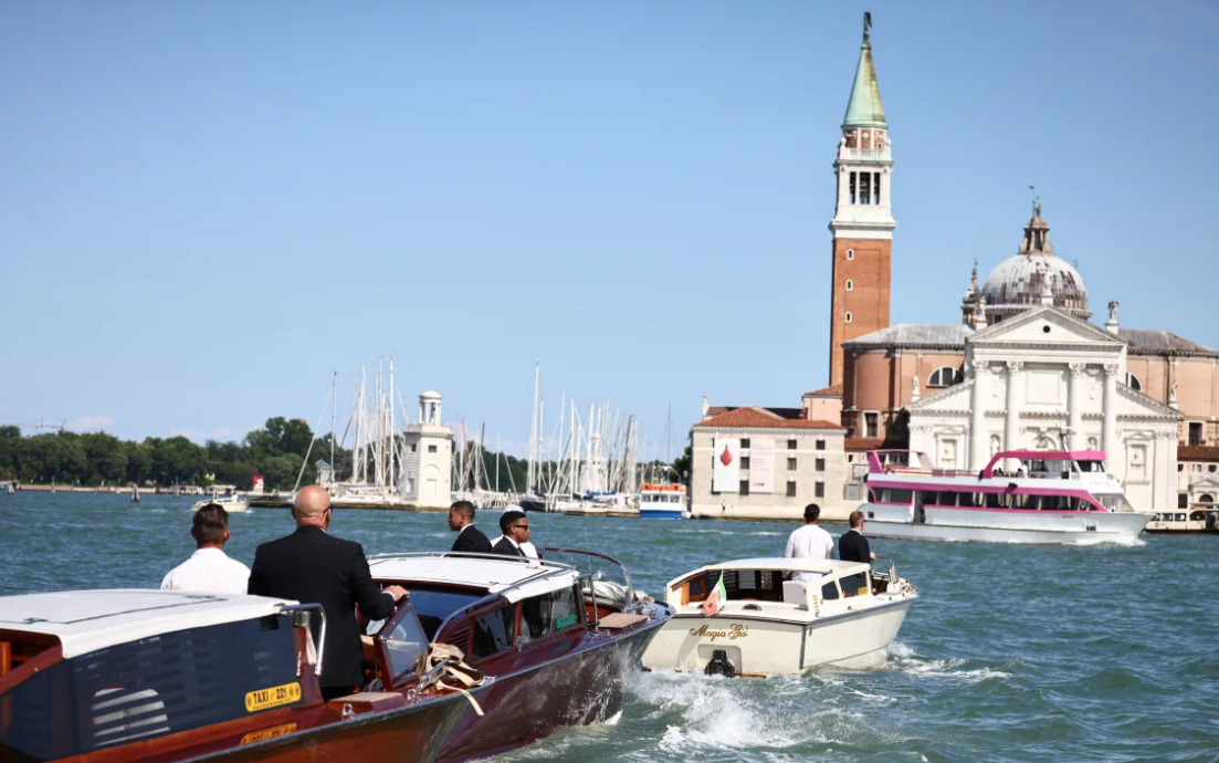 Matteo Bocelli opened, Lady Gaga closed at Venice’s Arsenale.